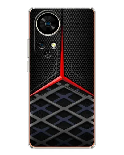 Чехол для Ulefone Note 17 Pro с картинкой «Mercedes Carbon Grid» Чехол для Ulefone Note 17 Pro с картинкой «Mercedes Carbon Grid»