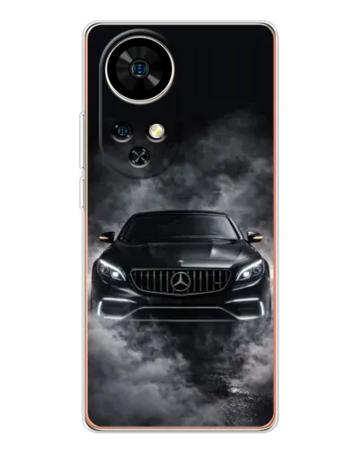Чехол для Ulefone Note 17 Pro с картинкой «Mercedes в дыму» Чехол для Ulefone Note 17 Pro с картинкой «Mercedes в дыму»
