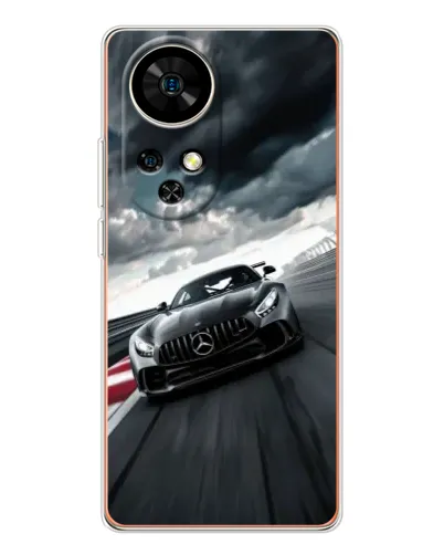 Чехол для Ulefone Note 17 Pro с картинкой «Гоночный Mercedes AMG» Чехол для Ulefone Note 17 Pro с картинкой «Гоночный Mercedes AMG»