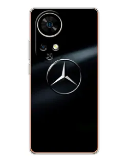 Чохол для Ulefone Note 17 Pro з картинкою «Mercedes на металі» Чохол для Ulefone Note 17 Pro з картинкою «Mercedes на металі»