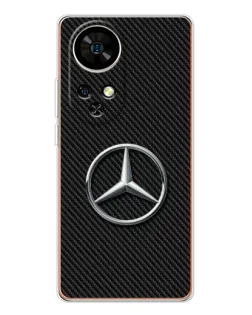 Чохол для Ulefone Note 17 Pro з картинкою «Карбоновий Mercedes стиль» Чохол для Ulefone Note 17 Pro з картинкою «Карбоновий Mercedes стиль»
