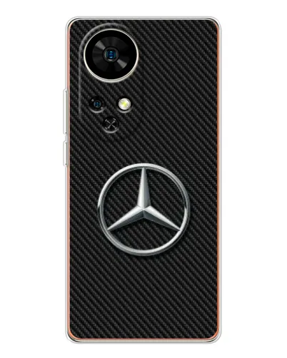 Чохол для Ulefone Note 17 Pro з картинкою «Карбоновий Mercedes стиль» Чохол для Ulefone Note 17 Pro з картинкою «Карбоновий Mercedes стиль»
