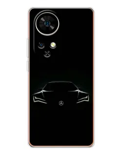 Чохол для Ulefone Note 17 Pro з картинкою «Mercedes — силует авто» Чохол для Ulefone Note 17 Pro з картинкою «Mercedes — силует авто»