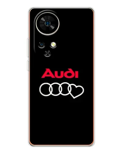 Чехол для Ulefone Note 17 Pro с картинкой «Логотип Audi Heart» Чехол для Ulefone Note 17 Pro с картинкой «Логотип Audi Heart»