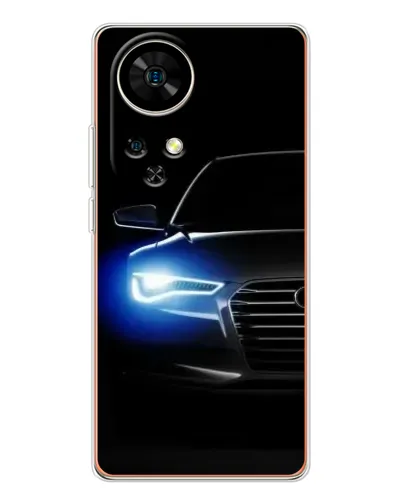 Чехол для Ulefone Note 17 Pro с картинкой «Неоновый взгляд Audi» Чехол для Ulefone Note 17 Pro с картинкой «Неоновый взгляд Audi»