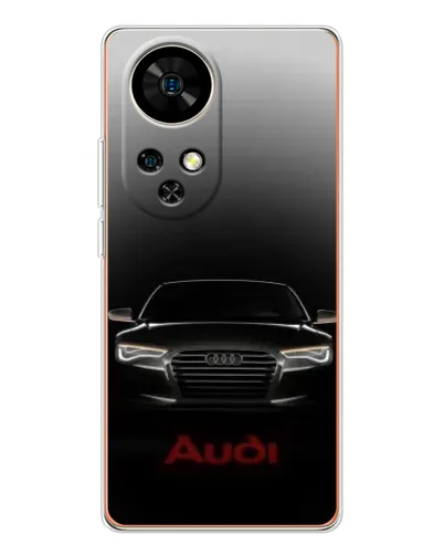 Чехол для Ulefone Note 17 Pro с картинкой «Audi — градиентный контур» Чехол для Ulefone Note 17 Pro с картинкой «Audi — градиентный контур»