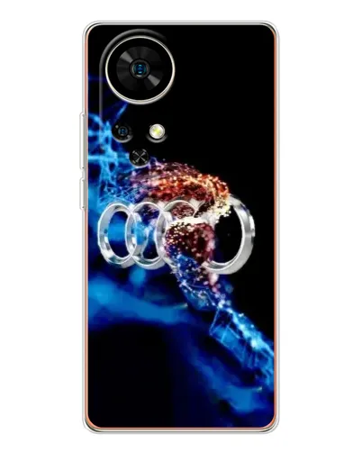 Чехол для Ulefone Note 17 Pro с картинкой «Энергия лого Audi» Чехол для Ulefone Note 17 Pro с картинкой «Энергия лого Audi»