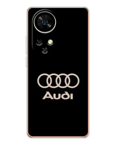 Чехол для Ulefone Note 17 Pro с картинкой «Audi — золотой логотип» Чехол для Ulefone Note 17 Pro с картинкой «Audi — золотой логотип»
