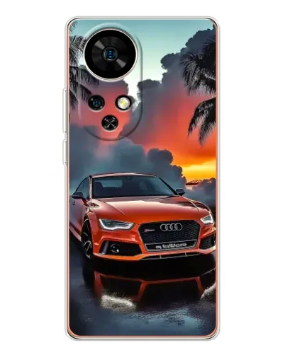 Чехол для Ulefone Note 17 Pro с картинкой «Audi — закат» Чехол для Ulefone Note 17 Pro с картинкой «Audi — закат»