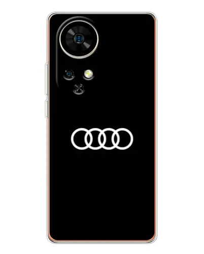 Чехол для Ulefone Note 17 Pro с картинкой «Audi White Logo» Чехол для Ulefone Note 17 Pro с картинкой «Audi White Logo»