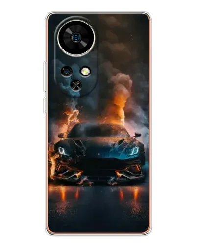 Чехол для Ulefone Note 17 Pro с картинкой «Lamborghini дымная эстетика» Чехол для Ulefone Note 17 Pro с картинкой «Lamborghini дымная эстетика»