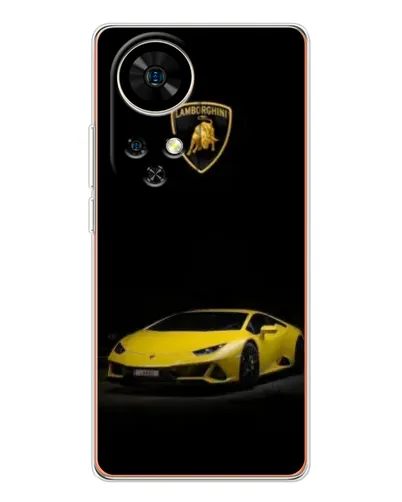Чехол для Ulefone Note 17 Pro с картинкой «Lamborghini желтый акцент» Чехол для Ulefone Note 17 Pro с картинкой «Lamborghini желтый акцент»