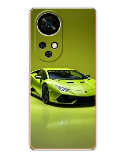 Чехол для Ulefone Note 17 Pro с картинкой «Салатовый Lamborghini Huracan» Чехол для Ulefone Note 17 Pro с картинкой «Салатовый Lamborghini Huracan»