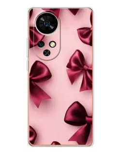 Чохол для Ulefone Note 17 Pro з картинкою «Бордовий атлас»