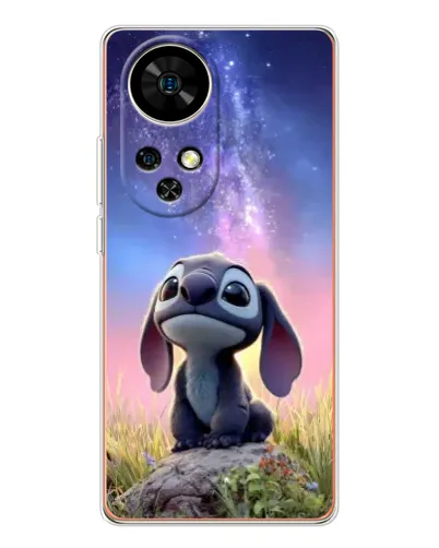 Чехол для Ulefone Note 17 Pro с картинкой «Стич на рассвете»