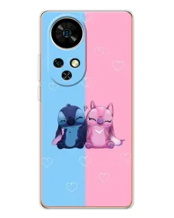 Чехол для Ulefone Note 17 Pro с картинкой «Stitch и Angel Love» Чехол для Ulefone Note 17 Pro с картинкой «Stitch и Angel Love»