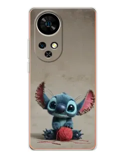 Чехол для Ulefone Note 17 Pro с картинкой «Стич на коричневом фоне» Чехол для Ulefone Note 17 Pro с картинкой «Стич на коричневом фоне»
