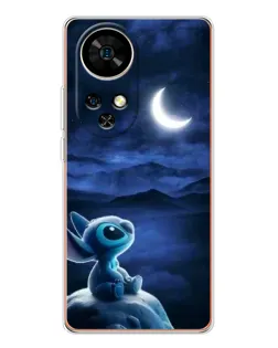 Чехол для Ulefone Note 17 Pro с картинкой «Лунная ночь Стича» Чехол для Ulefone Note 17 Pro с картинкой «Лунная ночь Стича»