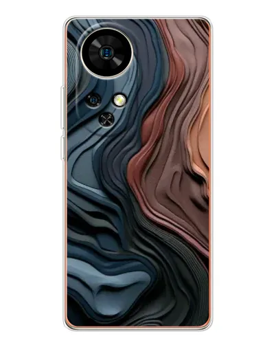 Чохол для Ulefone Note 17 Pro з картинкою «Кольорові хвилі каньйону» Чохол для Ulefone Note 17 Pro з картинкою «Кольорові хвилі каньйону»
