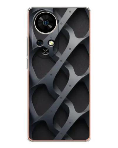 Чохол для Ulefone Note 17 Pro з картинкою «Об'ємне сіре плетіння» Чохол для Ulefone Note 17 Pro з картинкою «Об'ємне сіре плетіння»