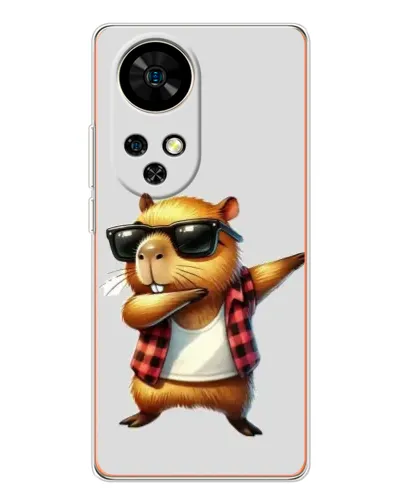 Чехол для Ulefone Note 17 Pro с картинкой «Капибара рэпер даб» Чехол для Ulefone Note 17 Pro с картинкой «Капибара рэпер даб»