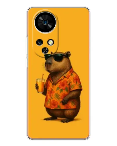 Чехол для Ulefone Note 17 Pro с картинкой «Капибара на отдыхе» Чехол для Ulefone Note 17 Pro с картинкой «Капибара на отдыхе»