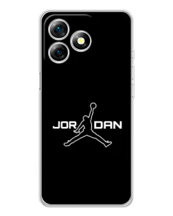 Чехол для Ulefone Note 18 Pro с картинкой «Nike Pink Swirl»