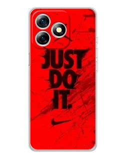 Чехол для Ulefone Note 18 Pro с картинкой «Nike Just Do It» Чехол для Ulefone Note 18 Pro с картинкой «Nike Just Do It»