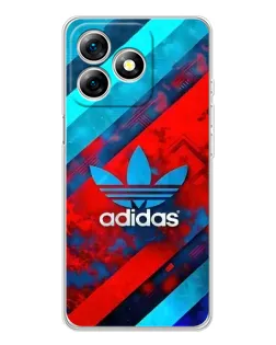 Чехол для Ulefone Note 18 Pro с картинкой «Абстракция Adidas»