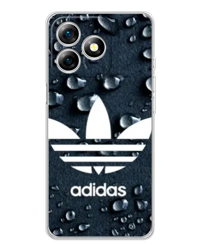 Чехол для Ulefone Note 18 Pro с картинкой «Adidas Trefoil Blue» Чехол для Ulefone Note 18 Pro с картинкой «Adidas Trefoil Blue»