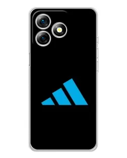 Чехол для Ulefone Note 18 Pro с картинкой «Adidas Cyan Logo»