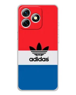 Чехол для Ulefone Note 18 Pro с картинкой «Ретро блоки Adidas»