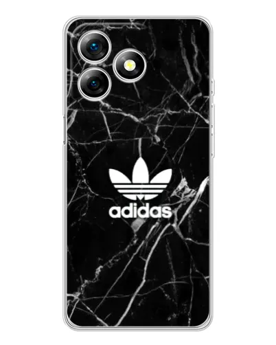 Чехол для Ulefone Note 18 Pro с картинкой «Белый мрамор Adidas» Чехол для Ulefone Note 18 Pro с картинкой «Белый мрамор Adidas»