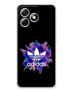 Чехол для Ulefone Note 18 Pro с картинкой «Взрыв красок Adidas»
