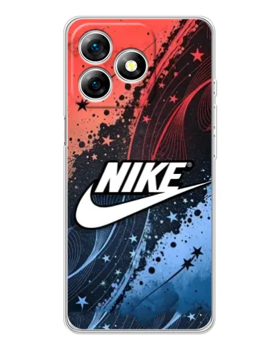 Чехол для Ulefone Note 18 Pro с картинкой «Градиентный принт Найк» Чехол для Ulefone Note 18 Pro с картинкой «Градиентный принт Найк»