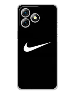 Чехол для Ulefone Note 18 Pro с картинкой «Минималистический Найк»