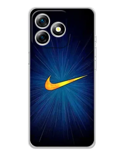 Чехол для Ulefone Note 18 Pro с картинкой «Синий пульс Nike» Чехол для Ulefone Note 18 Pro с картинкой «Синий пульс Nike»