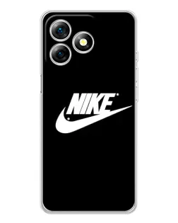 Чехол для Ulefone Note 18 Pro с картинкой «Мазки краски Nike»