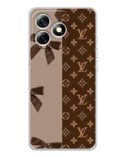 Чохол для Ulefone Note 18 Pro з картинкою «Louis Vuitton — банти»