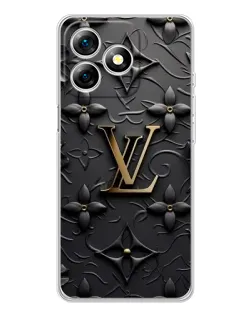 Чохол для Ulefone Note 18 Pro з картинкою «Шкіряна текстура LV»