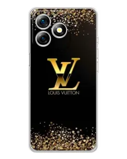 Чохол для Ulefone Note 18 Pro з картинкою «LV — золоті іскри»