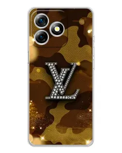 Чохол для Ulefone Note 18 Pro з картинкою «Камуфляжний Louis Vuitton»