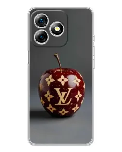 Чохол для Ulefone Note 18 Pro з картинкою «Червоне яблуко LV»