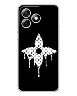 Чохол для Ulefone Note 18 Pro з картинкою «Квіткова монограма»
