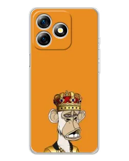 Чехол для Ulefone Note 18 Pro с картинкой «Золотая обезьяна Bored Ape»