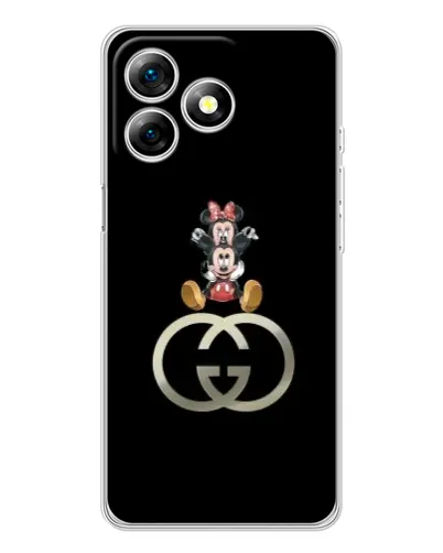 Чехол для Ulefone Note 18 Pro с картинкой «Минни Маус на лого» Чехол для Ulefone Note 18 Pro с картинкой «Минни Маус на лого»