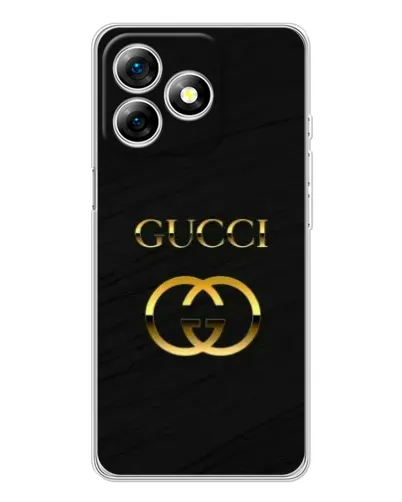 Чехол для Ulefone Note 18 Pro с картинкой «Золотой логотип Gucci» Чехол для Ulefone Note 18 Pro с картинкой «Золотой логотип Gucci»