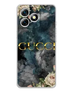 Чехол для Ulefone Note 18 Pro с картинкой «Абстрактные цветы Gucci» Чехол для Ulefone Note 18 Pro с картинкой «Абстрактные цветы Gucci»
