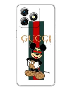 Чехол для Ulefone Note 18 Pro с картинкой «Микки Маус Gucci — полосы» Чехол для Ulefone Note 18 Pro с картинкой «Микки Маус Gucci — полосы»