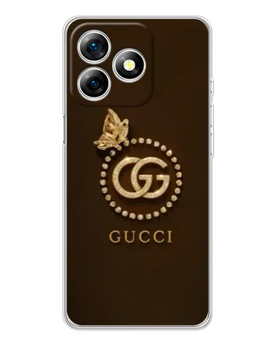Чехол для Ulefone Note 18 Pro с картинкой «Gucci — золотая бабочка» Чехол для Ulefone Note 18 Pro с картинкой «Gucci — золотая бабочка»